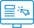 For Employment Practices A cursor on a computer screen clicks a webpage