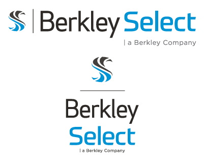 Main and stacked versions of Berkley Select's Logo
